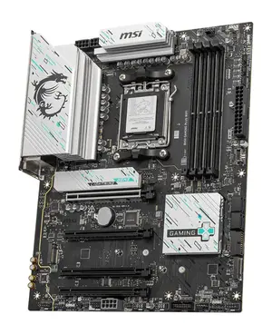 MSI B850 GAMING PLUS WIFI AMD AM5 ATX Motherboard | Advanced AI Ready | Wi-Fi 7 & 5G LAN