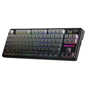 Redragon Antonium LCD Pro K743SP-RGB-PRO | Side Printed PBT Keycaps | Moon Night