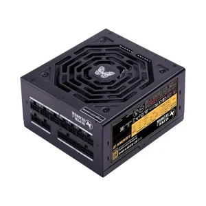 Super Flower LEADEX III Gold 850W 80 PLUS Gold Fully Modular Power Supply – SF-850F14HG (100% Japanese 105°C Capacitors / 3-Stage ECO Intelligent Thermal System / 130mm FDB Silent Fan / LLC Resonant + DC-to-DC / Full Industrial Protection Suite)