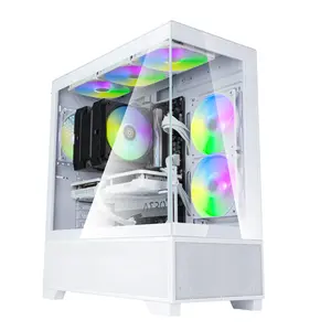 SILVERSTONE LUCID 05 ARGB | Black & White