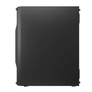 Cougar MX110 Compact ATX Black | Budget Mid Tower | Mesh Design | Basic ARGB | Tempered Glass