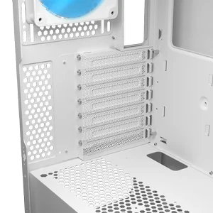 Cougar Airface 180 ATX Mid Tower White | 180mm ARGB Fan | Mesh | Tempered Glass