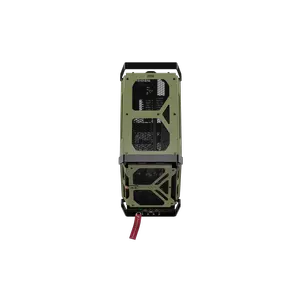 CORSAIR WARTHOG RS Performance Mid-Tower Case (Olive Drab) | Ruggedized Steel Build with Integrated Carry Handles, 2x RS200 + 1x RS120 PWM Fans, InfiniRail™ System & BTF Motherboard Support