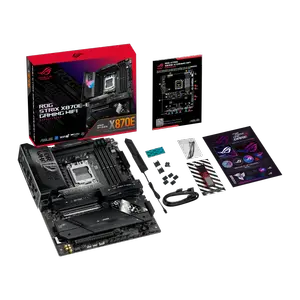 ASUS ROG STRIX X870E-E GAMING WIFI AMD AM5 ATX Motherboard | PCIe 5.0, Wi-Fi 7 & 18+2+2 DrMOS Power