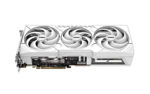 SAPPHIRE PURE Radeon RX 9070 OC 16GB GDDR6 — RDNA 4 | White | 2565 MHz OC | Dual-X | PTM7950 