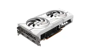 SAPPHIRE PURE Radeon RX 9060 XT OC 16GB GDDR6 — RDNA 4 | 3290 MHz | White | PTM7950 | FSR 4
