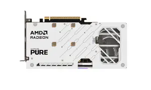 SAPPHIRE PURE Radeon RX 9060 XT OC 16GB GDDR6 — RDNA 4 | 3290 MHz | White | PTM7950 | FSR 4
