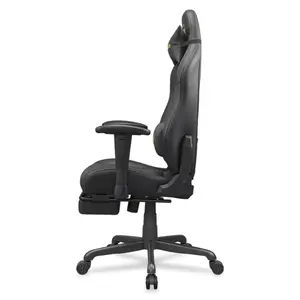 COUGAR Explore Neo Gold | Gaming Chair | Retractable Footrest | 3D Armrests | Scalloped Bucket Seat | Head & Lumbar Cushions
