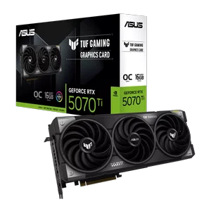 ASUS TUF Gaming GeForce RTX 5070 Ti OC 16GB GDDR7 — Military-Grade | Phase-Change | 3.125-Slot