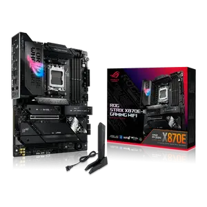 ASUS ROG STRIX X870E-E GAMING WIFI AMD AM5 ATX Motherboard | PCIe 5.0, Wi-Fi 7 & 18+2+2 DrMOS Power