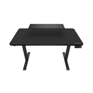 COUGAR E-Star 120 Black | Electric Gaming Desk 1200×600mm | Motorized Height 720–1170mm | 2 Memory Presets | Full Desk Mousepad