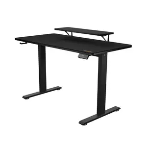 COUGAR E-Star 120 Black | Electric Gaming Desk 1200×600mm | Motorized Height 720–1170mm | 2 Memory Presets | Full Desk Mousepad