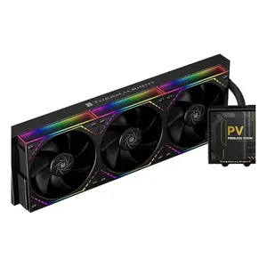 Thermalright Peerless Vision 360 ARGB BLACK Liquid CPU Cooler | 3.95" IPS LCD & Magnetic ARGB Fans