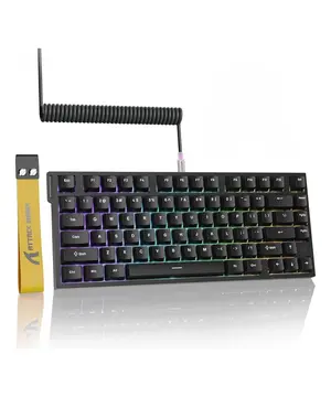 ATTACK SHARK R82 HE Rapid Trigger Keyboard Magnetic Switch with 0.005MM RT