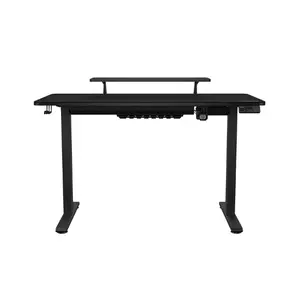 COUGAR E-Star 120 Black | Electric Gaming Desk 1200×600mm | Motorized Height 720–1170mm | 2 Memory Presets | Full Desk Mousepad