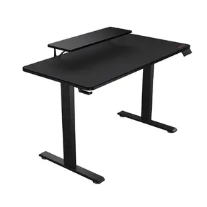 COUGAR E-Star 120 Black | Electric Gaming Desk 1200×600mm | Motorized Height 720–1170mm | 2 Memory Presets | Full Desk Mousepad