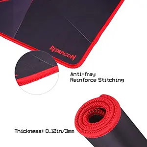 Redragon Capricorn Small Size Gaming Mouse Mat P012 | Micro-textured surface for smooth mouse glide with precision tracking