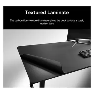 COUGAR E-Grav 180 Black | Flagship Electric Gaming Desk 1800×800mm | Dual Motor | Height 730–1180mm | Full 180cm Mousepad