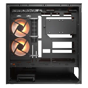 Cougar CFV235 Series Mid Tower White | Float-In Form Flow-In Function | ARGB