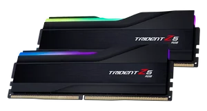 G.SKILL Trident Z5 RGB 32GB (2x16GB) DDR5 6000MHz CL30 RAM – Black (F5-6000J3040F16GX2-TZ5RK)