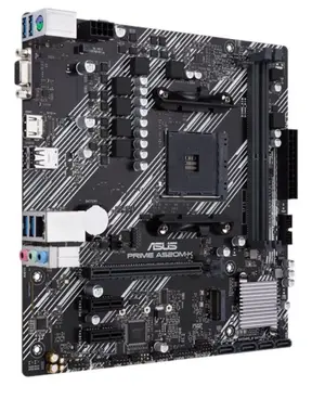 ASUS PRIME A520M-K AMD AM4 Micro-ATX Motherboard | PCIe 3.0, M.2 NVMe & 5X Protection III