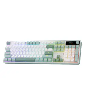 REDRAGON WYVERN LCD K761 PRO | Tri-Modes | Full Size Mechanical Keyboard with LCD Screen & Knob