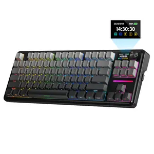 Redragon Antonium LCD Pro K743SP-RGB-PRO | Side Printed PBT Keycaps | Moon Night