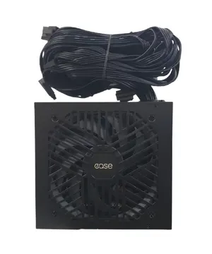 Ease EB800 800W 80 Plus Bronze Power Supply | Active PFC, Unique SMD DC-to-DC Circuit, 120mm Silent Fan & Sleek Black Flat Ribbon Cables