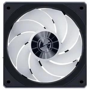 LIAN LI UNI FAN CL Wireless 120mm ARGB PWM PC Cooling Fan (Black) | Cable-Free Interlocking Daisy-Chain System, L-Wireless Sync Controller, Dual Lighting Zones & Fluid Dynamic Bearing