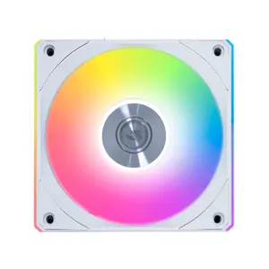 LIAN LI UNI FAN CL Wireless 120mm ARGB PWM PC Cooling Fan | Cable-Free Interlocking Daisy-Chain System, L-Wireless Sync Controller, Dual Lighting Zones & Fluid Dynamic Bearing