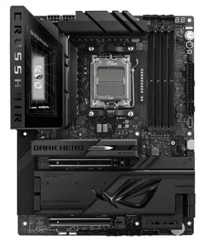 ASUS ROG CROSSHAIR X870E DARK HERO AMD AM5 Flagship ATX Motherboard | Dual PCIe 5.0 x16, 10GbE + 5GbE, Wi-Fi 7 & 20+2+2 Power