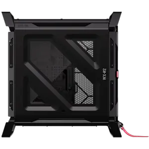 CORSAIR WARTHOG RS Performance Mid-Tower Case (Noir/Black) | Ruggedized Steel Construction with Integrated Carry Handles, 2x RS200 + 1x RS120 PWM Fans, InfiniRail™ System & BTF Motherboard Support