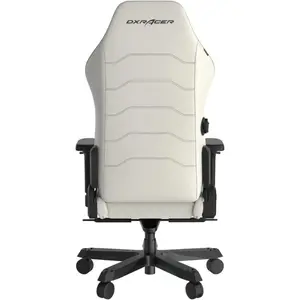 DXRacer Master Series Premium Ergonomic Executive Gaming Chair (Size XL / All Black) | Model: GC/XLMF24LTA/N (DMC-I233S-N), Premium Microfiber Leatherette & Cold-Cure Foam, Integrated 4D Rotary Lumbar Support, Rail-Mounted Adjustable Slow-Rebound Mem
