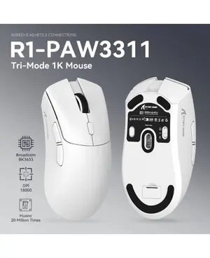 ATTACK SHARK R1 | Lightweight Wireless Gaming Mouse