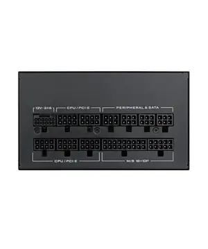 Lian Li SX Platinum 1000W Black | 80 PLUS PPLP Platinum| ATX 3.1 & PCIe 5.1 | Braided-Textured Cables with Cable Combs| Zero RPM Fanless Mode