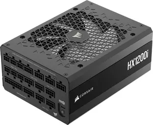 CORSAIR HX1200i 1200W Fully Modular 80 PLUS Platinum Digital Power Supply (UK Plug) | ATX 3.1 & PCIe 5.1 Certified, Native 12V-2x6 GPU Cable, iCUE Digital Control, Zero RPM Mode & 100% Japanese Capacitors