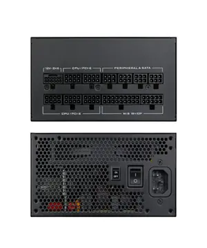Lian Li SX Platinum 850W Black | ATX 3.1 & PCIe 5.1 | 100% Japanese Rubycon Caps | Zero RPM
