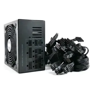 Ease EG1000W 1000W 80 Plus Gold Fully Modular Power Supply | Unique SMD DC-to-DC Circuit, Solid State Capacitors, 140mm Silent Fan & PCIe 5.0 Support
