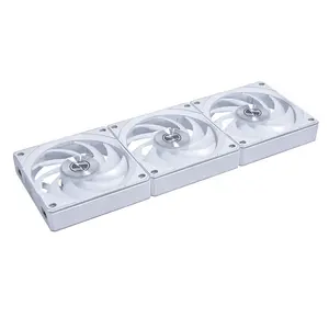 LIAN LI UNI FAN CL Wireless 120mm ARGB PWM PC Cooling Fan | Cable-Free Interlocking Daisy-Chain System, L-Wireless Sync Controller, Dual Lighting Zones & Fluid Dynamic Bearing