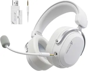 Attack Shark L30 PRO Tri-Mode Wireless Gaming Headset – Pure White