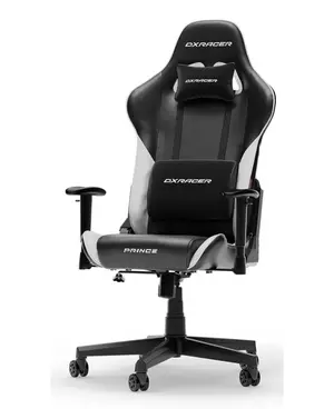 DXRacer Prince Series Ergonomic Gaming Chair (Large Size / L-Size Edition) | Model: GC-P132-L-F2, Heavy-Duty Steel Skeleton, High-Density Cold-Cure Mold Foam & Breathable Leatherette, 1D Height-Adjustable Armrests, 90°–135° Recline with Conventional 