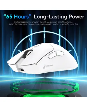 ATTACK SHARK R1 | Lightweight Wireless Gaming Mouse