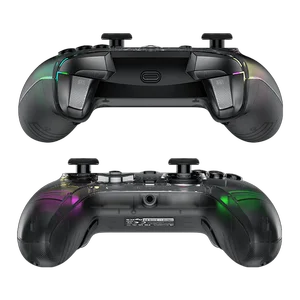 GameSir Kaleid Officially Licensed Xbox Wired Gaming Controller | Transparent RGB Chassis, Micro-Switch ABXY, Hall Effect Sticks & Triggers, Quad Haptics