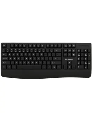 CoolBell Silent Elite MK-270 Wireless Keyboard and Mouse Combo | Model: MK-270, Full-Size Low-Profile Membrane Keyboard with Dedicated Numeric Keypad, Whisper-Quiet Silent-Click Optical Mouse (Up to 1600 DPI), 2.4GHz Plug-and-Play Wireless USB Nano R