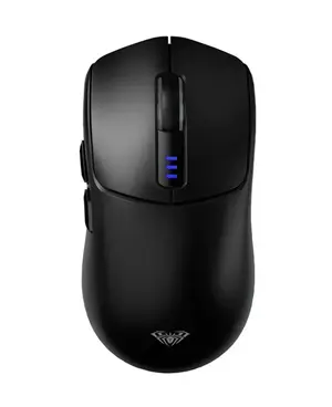 AULA SC580X Tri-Mode Wireless Gaming Mouse – Black (PixArt PAW3325 Sensor / Up to 12,000 DPI / 1000Hz Polling Rate / 2.4GHz + BT 5.0 + Type-C / 500mAh Rechargeable / 84g Lightweight Ergonomic)
