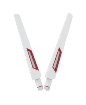 10 dBi Tri-Band Wi-Fi 6 / 6E / 7 Gaming Router & Motherboard High-Gain Antennas (Pair of 2) – RP-SMA (2.4GHz / 5GHz / 6GHz / Omni-Directional / 19.5cm Blade / Thick Copper Core / For ASUS Routers, Modems & PC Motherboards)