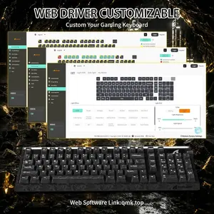 Attack Shark R98 HE Carbon Fiber Magnetic Gaming Keyboard – Ink Shade (Ice Shark Magnetic Switches)