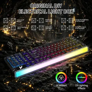 Attack Shark R98 HE Carbon Fiber Magnetic Gaming Keyboard – Ink Shade (Ice Shark Magnetic Switches)