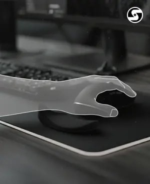 Starship Ergonomic Gliding Mouse Wrist Rest