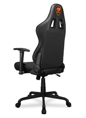 COUGAR Armor Elite Black | Gaming Chair | 160° Full Recline | 2D Armrests | Memory Foam Neck Pillow | Height Adjustable